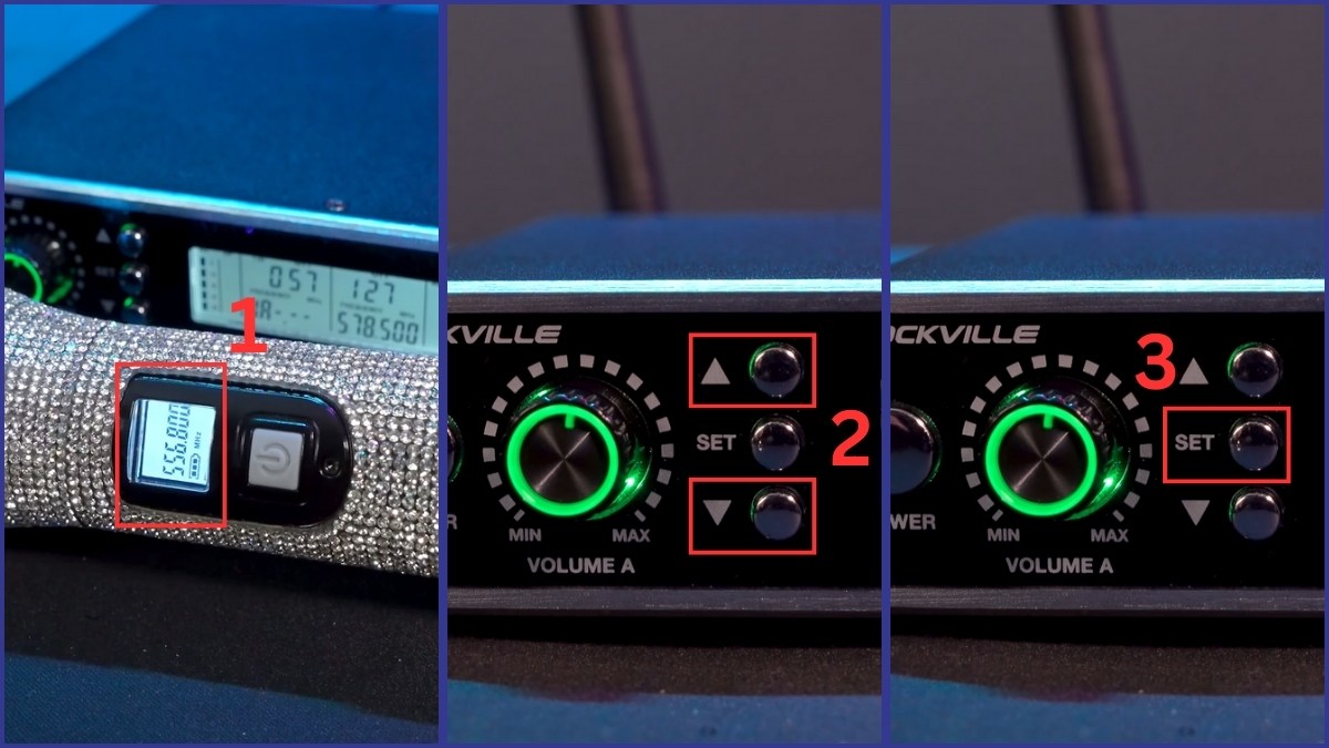 Hướng dẫn cách chỉnh tần số micro UHF đơn giản nhất