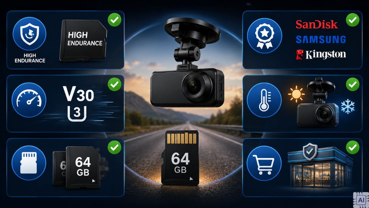 Cách chọn thẻ nhớ cho camera hành trình