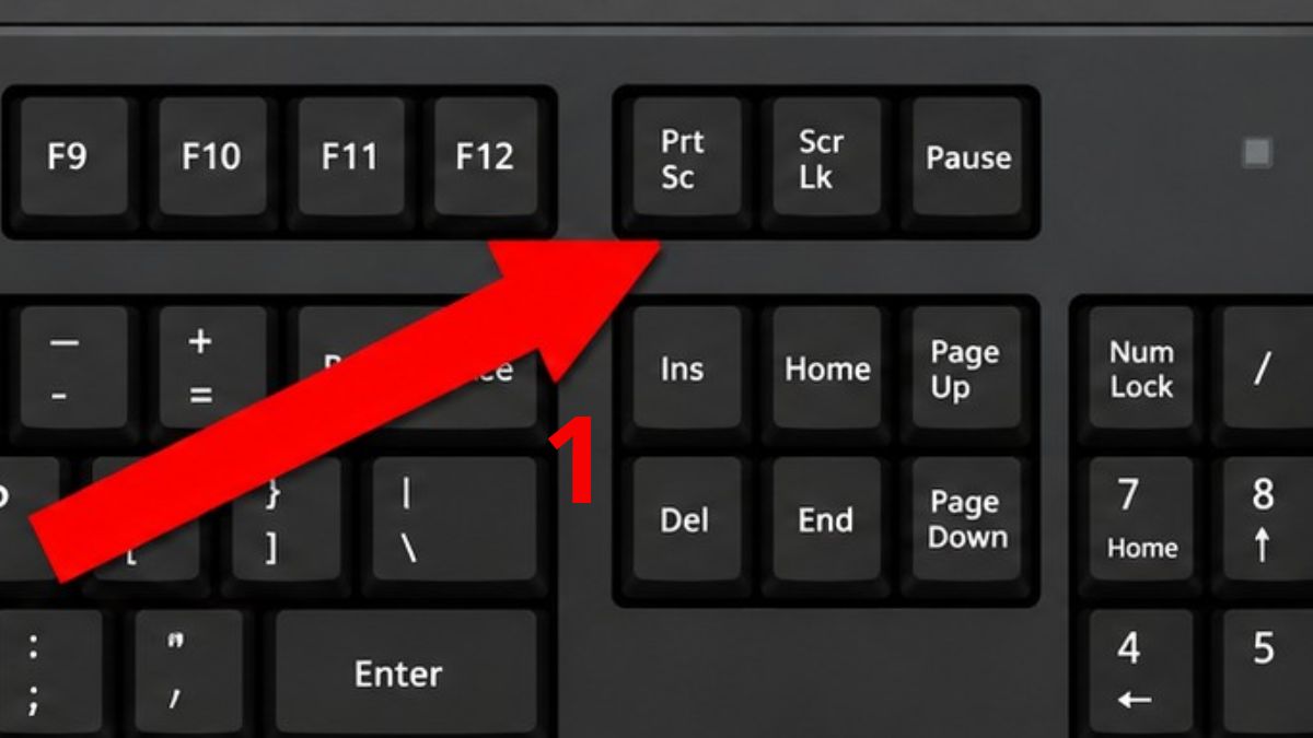 Cách chụp màn hình Win 10 bằng phím Print Screen
