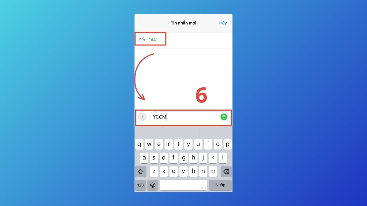 Chuyển mạng giữ số Vietnamobile sang Viettel qua Website bước 6