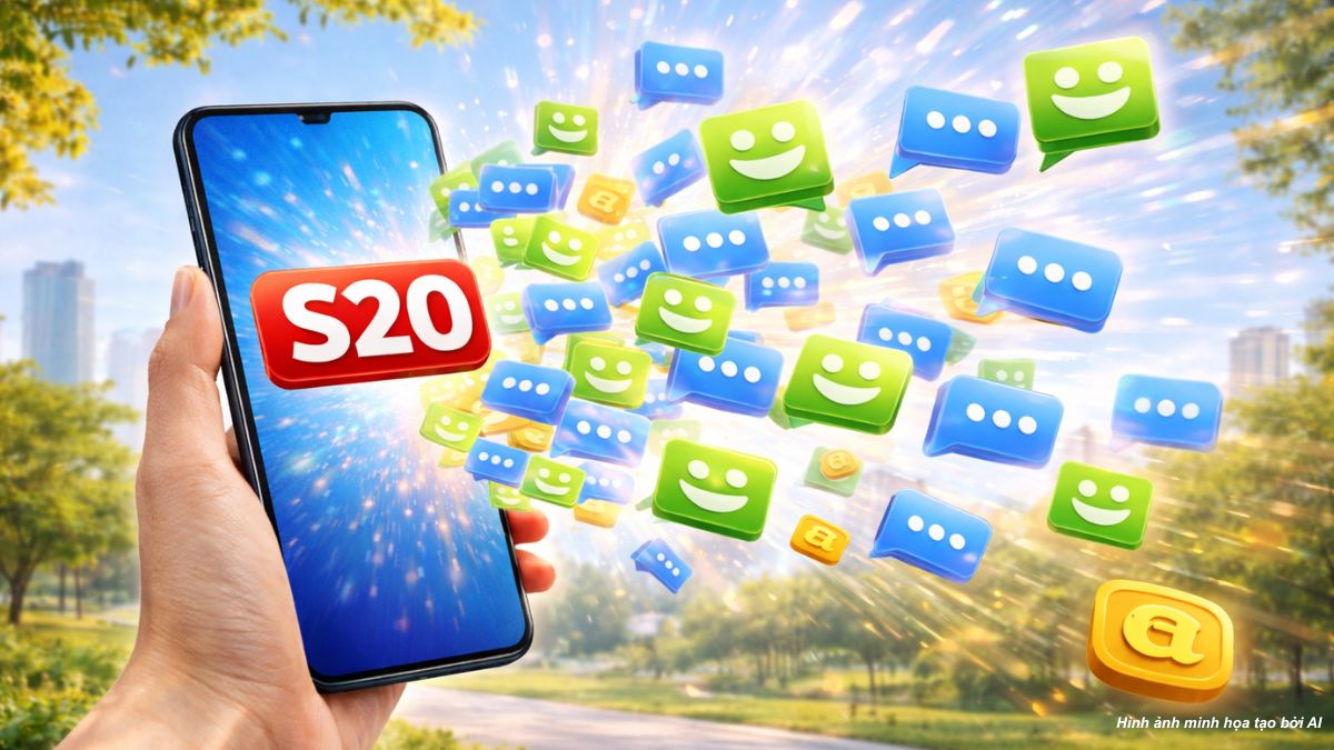 Gói cước S20 Viettel nhận ngay 1000 SMS nội mạng