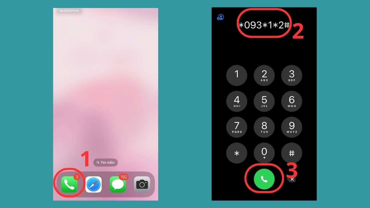 Cách hủy đăng ký chuyển vùng quốc tế MobiFone cách 2