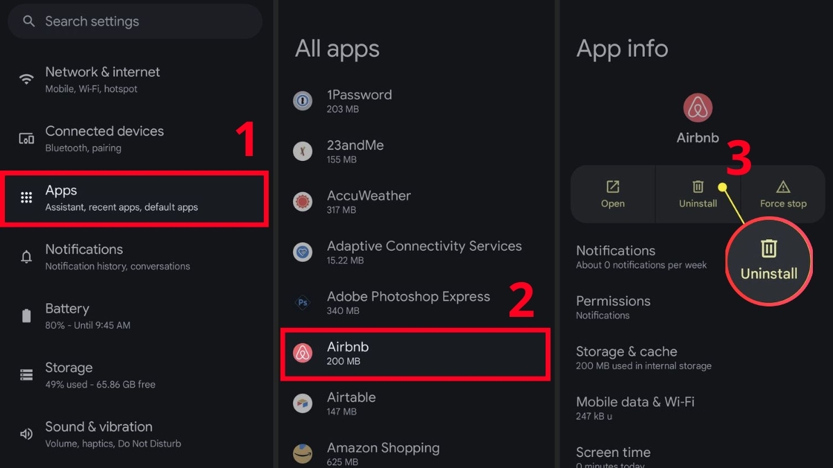 Kiểm tra và gỡ ứng dụng lạ trên điện thoại Android