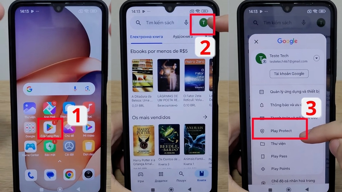 Bật Google Play Protect để quét ứng dụng độc hại