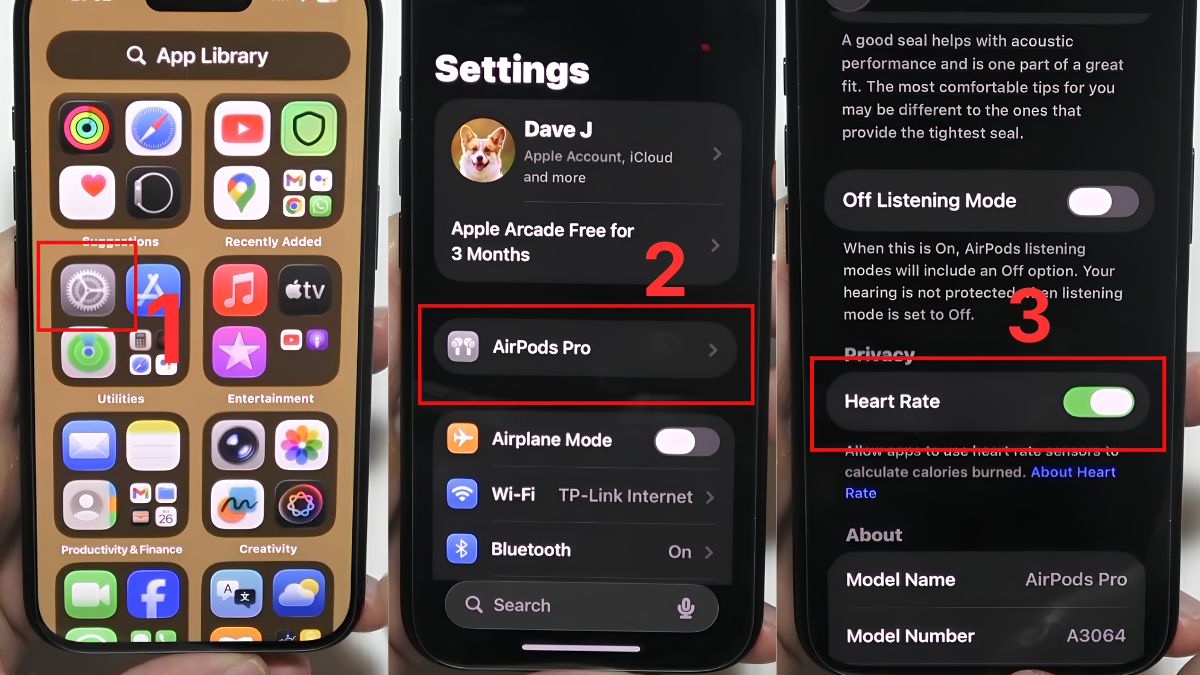 Cách bật chế độ đo nhịp tim trên iPhone
