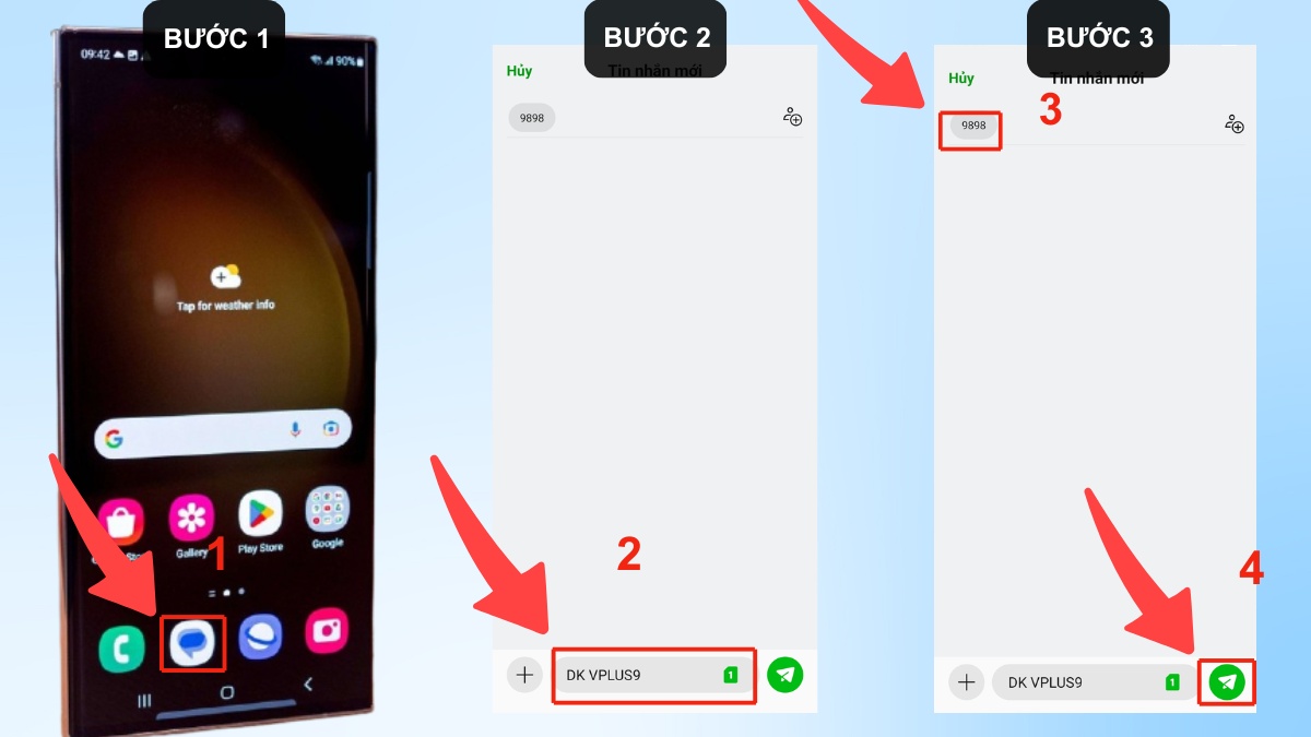 Cách đổi điểm VinaPhone lấy phút gọi ngoại mạng bằng tin nhắn