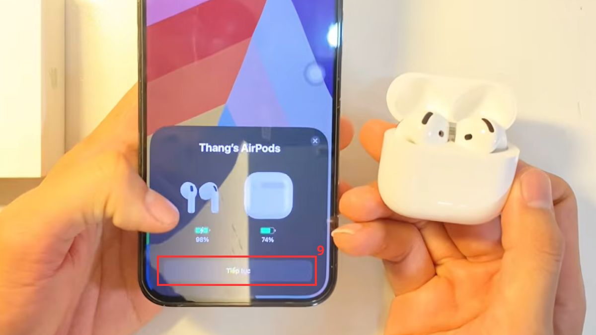 Kết nối AirPods 4 với iPhone lần đầu bước 5