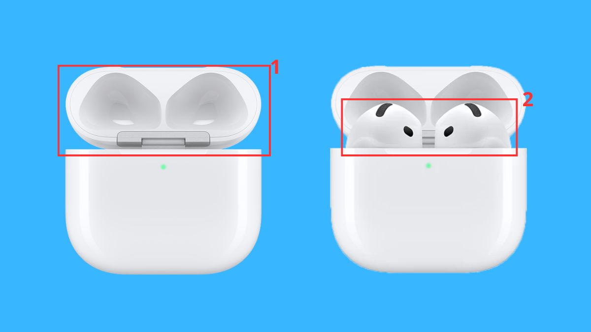 Ghép đôi AirPods 4 khi không hiện cửa sổ kết nối bước 1
