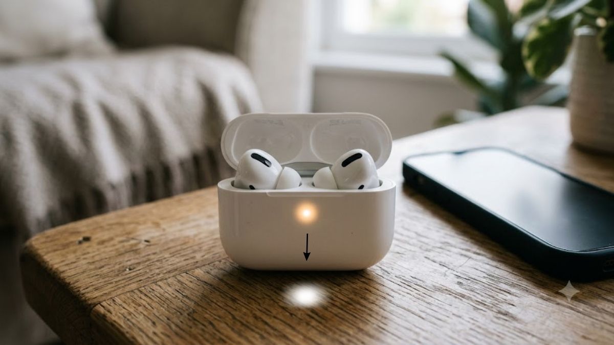Cách reset AirPods 4 khi không kết nối được với Android bước 5
