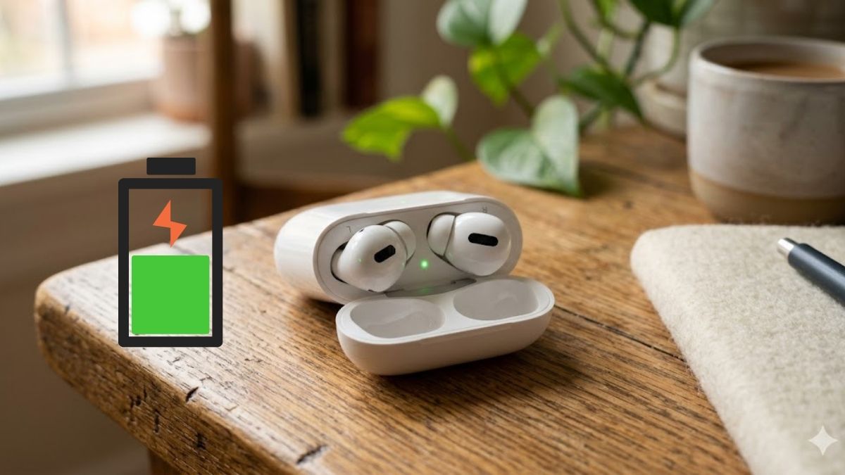 Xem pin AirPods 4 ở đâu trên Android