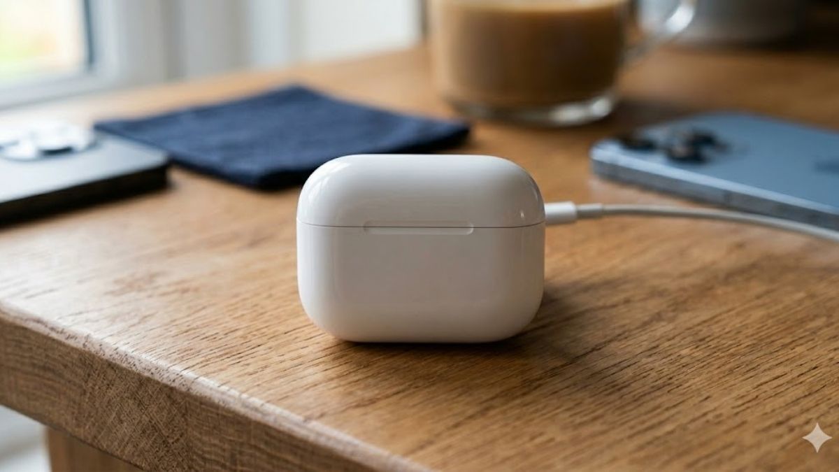 Cách reset AirPods 4 khi không kết nối được với Android bước 1