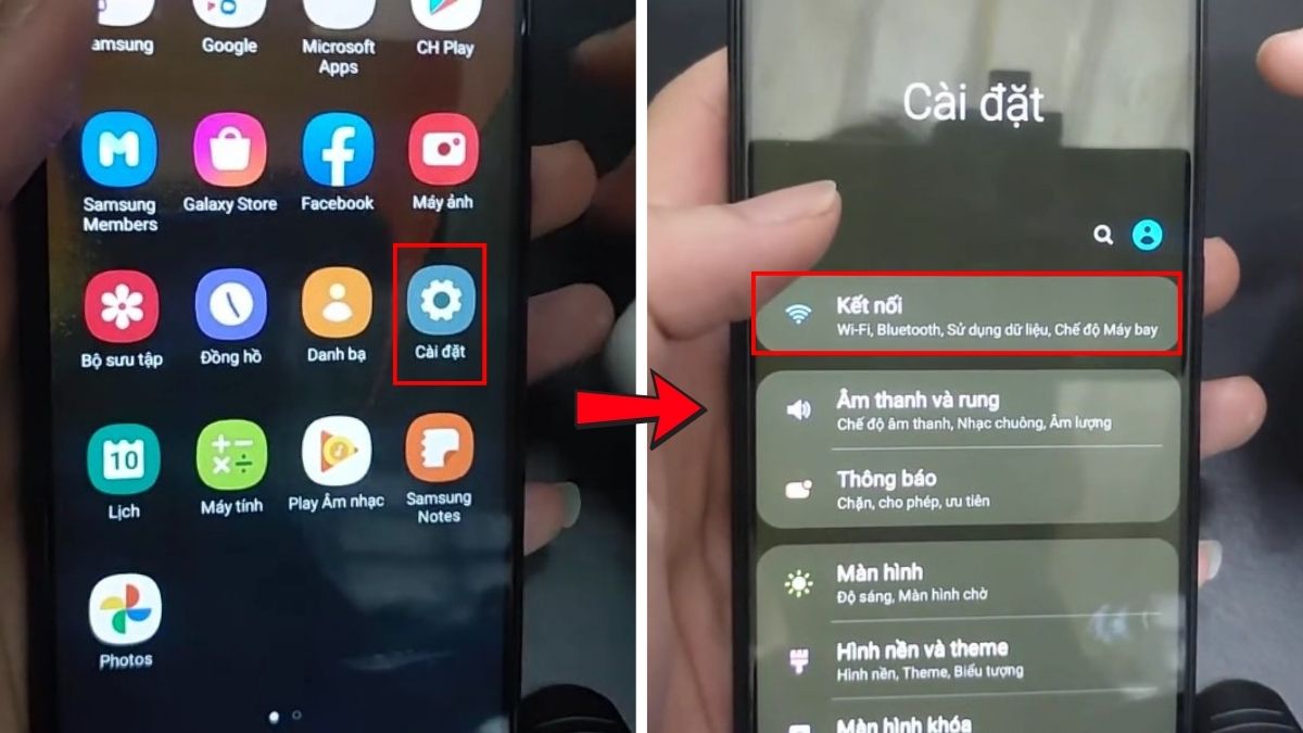 Cách reset AirPods 4 khi không kết nối được với Android bước 2