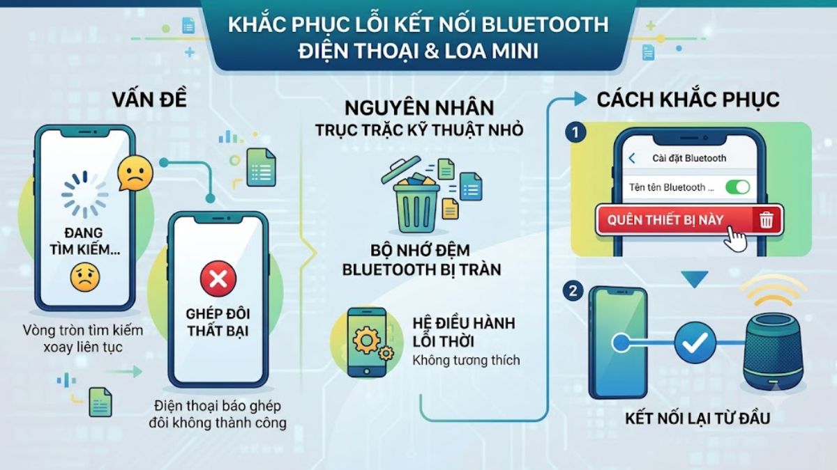Lỗi kết nối Bluetooth