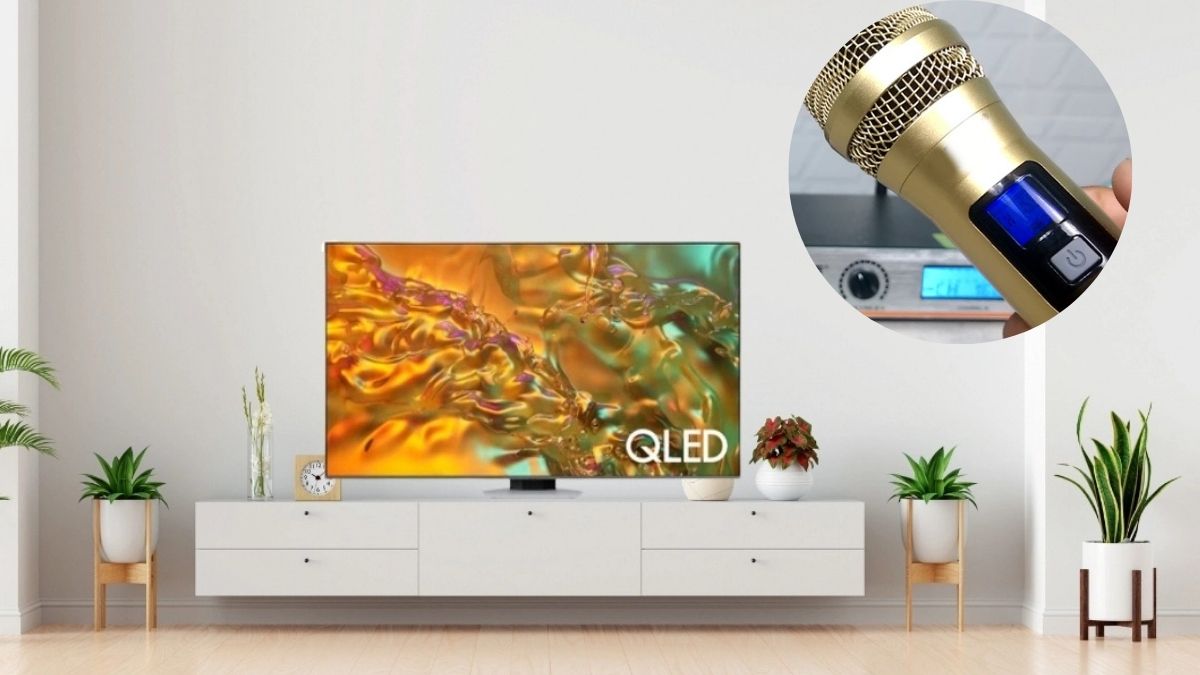 Cách kết nối micro không dây với tivi SamSung, LG, Sony, TCL