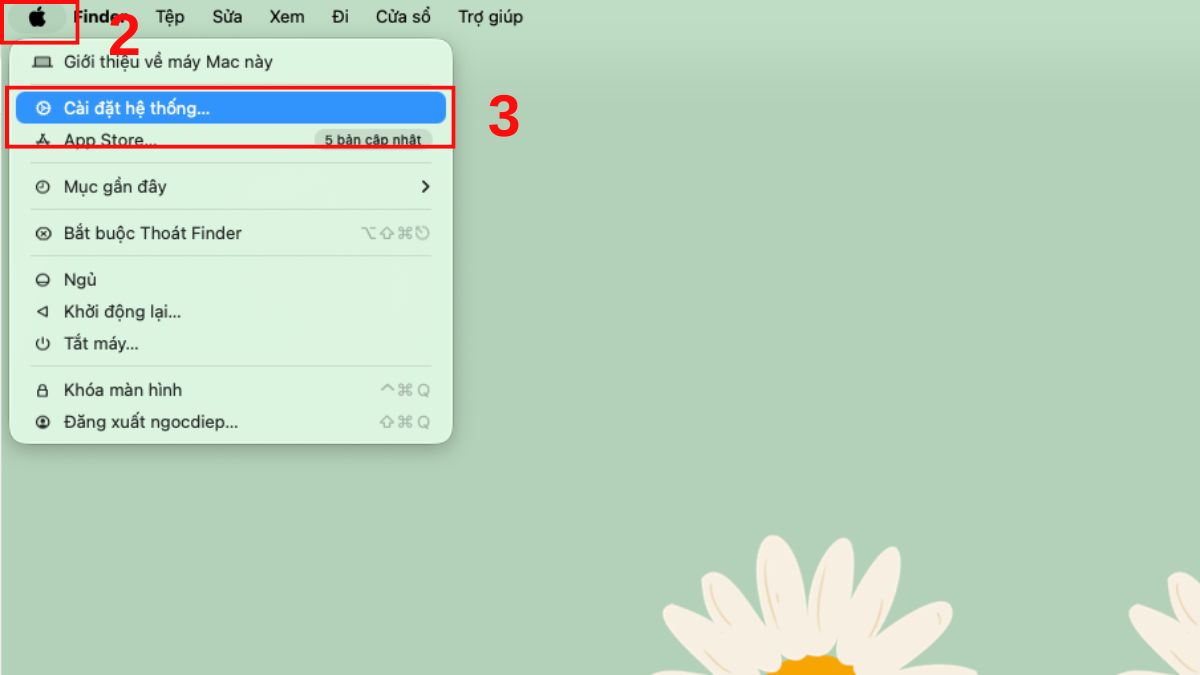 kết nối tai nghe có dây với MacBook bước 2