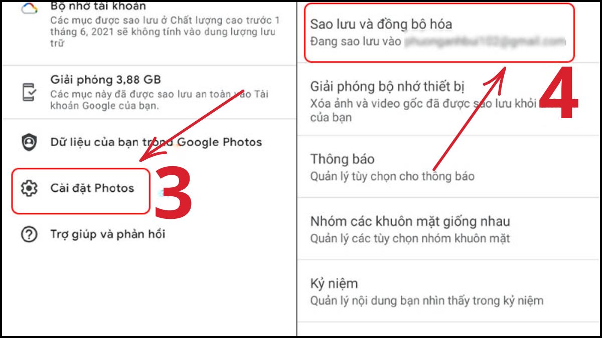 Làm gì để tránh mất ảnh khi reset Android lần sau bước 2