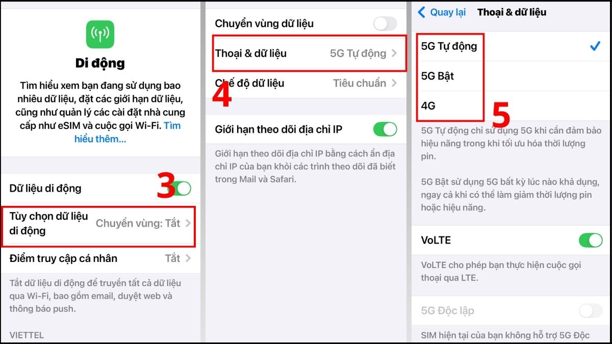Cách kiểm tra SIM có hỗ trợ 5G không trên iPhone bước 3