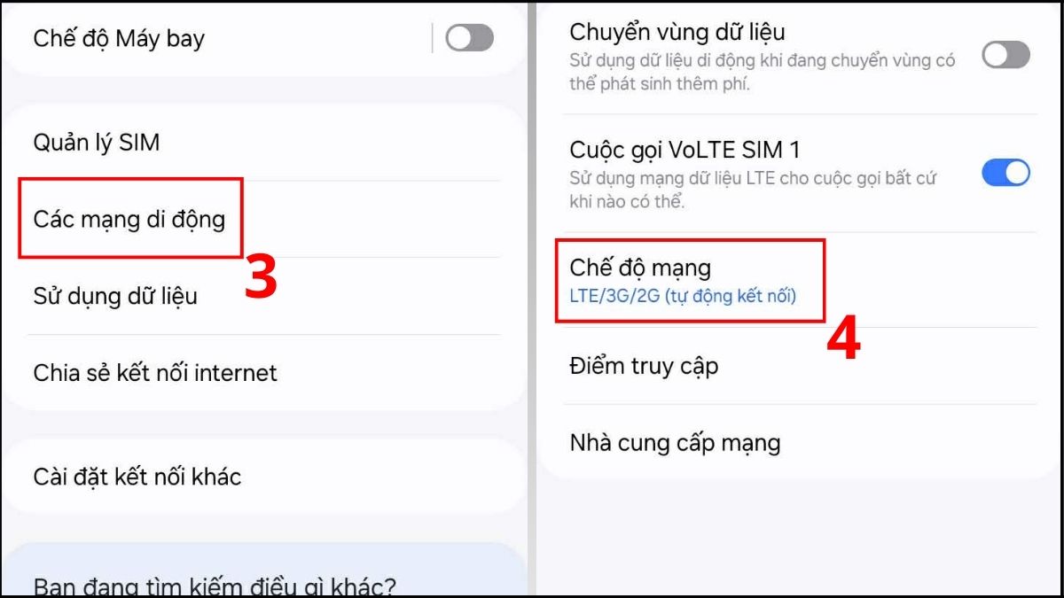 Cách kiểm tra SIM có hỗ trợ 5G không trên Android bước 3