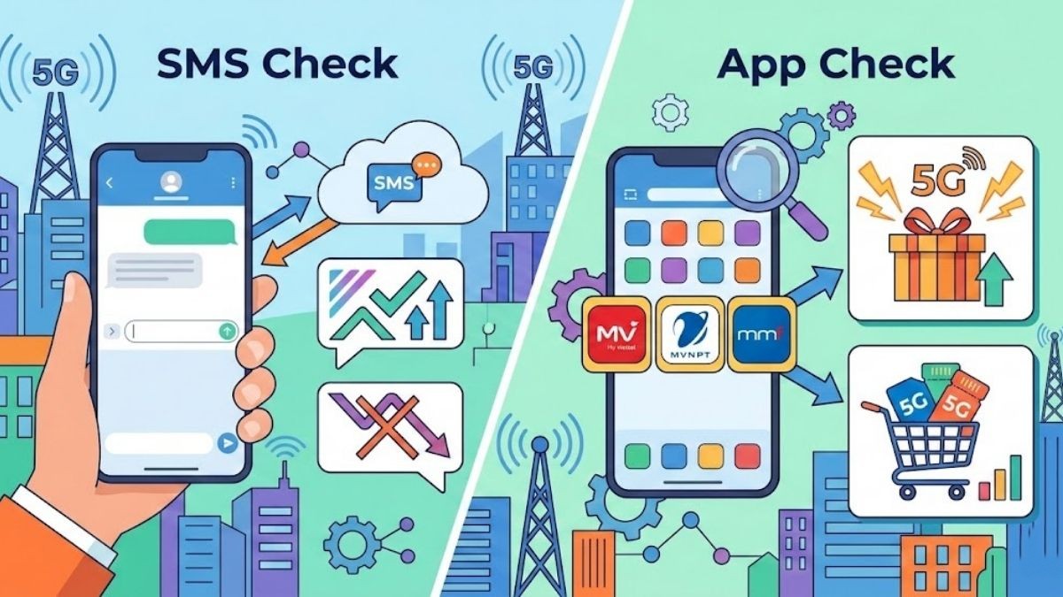 Cách kiểm tra bổ sung SIM có hỗ trợ 5G cách 1