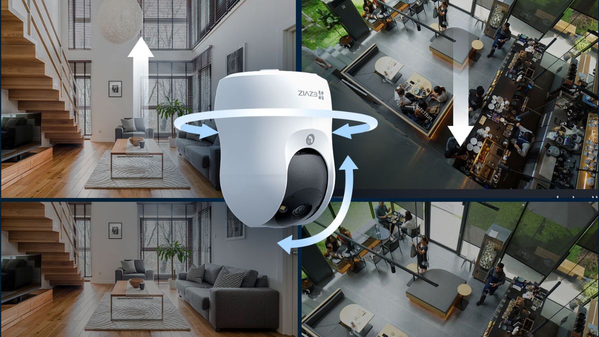 cách lắp camera trong nhà bước 5