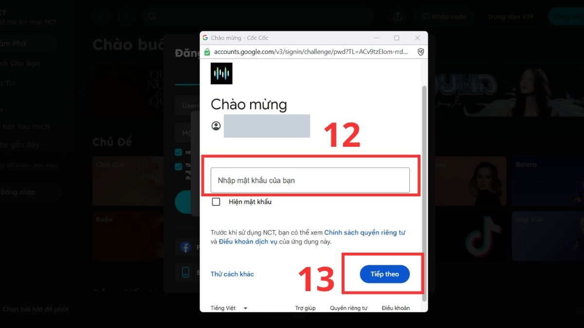 Cách tải nhạc vào thẻ nhớ bằng Cốc Cốc bước 6