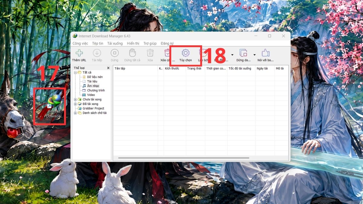 Cách lưu nhạc về thẻ nhớ bằng IDM bước 10