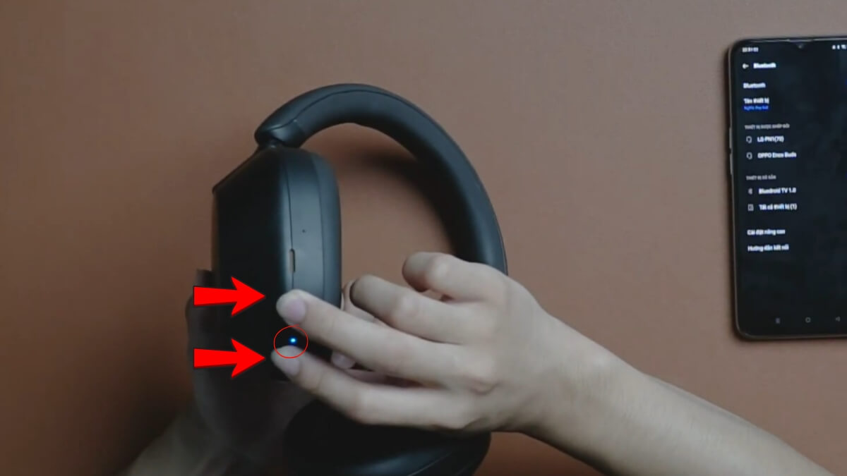 Cách reset tai nghe bluetooth Sony Dòng Chụp tai/Quàng cổ