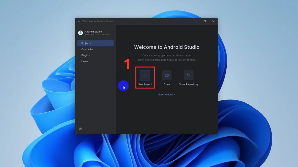 Cách dùng Android Studio tạo project đầu tiên