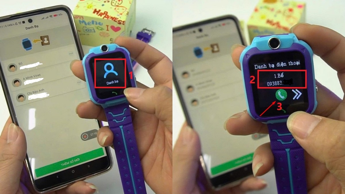 Cách cài đặt định vị trên đồng hồ của trẻ bước 5