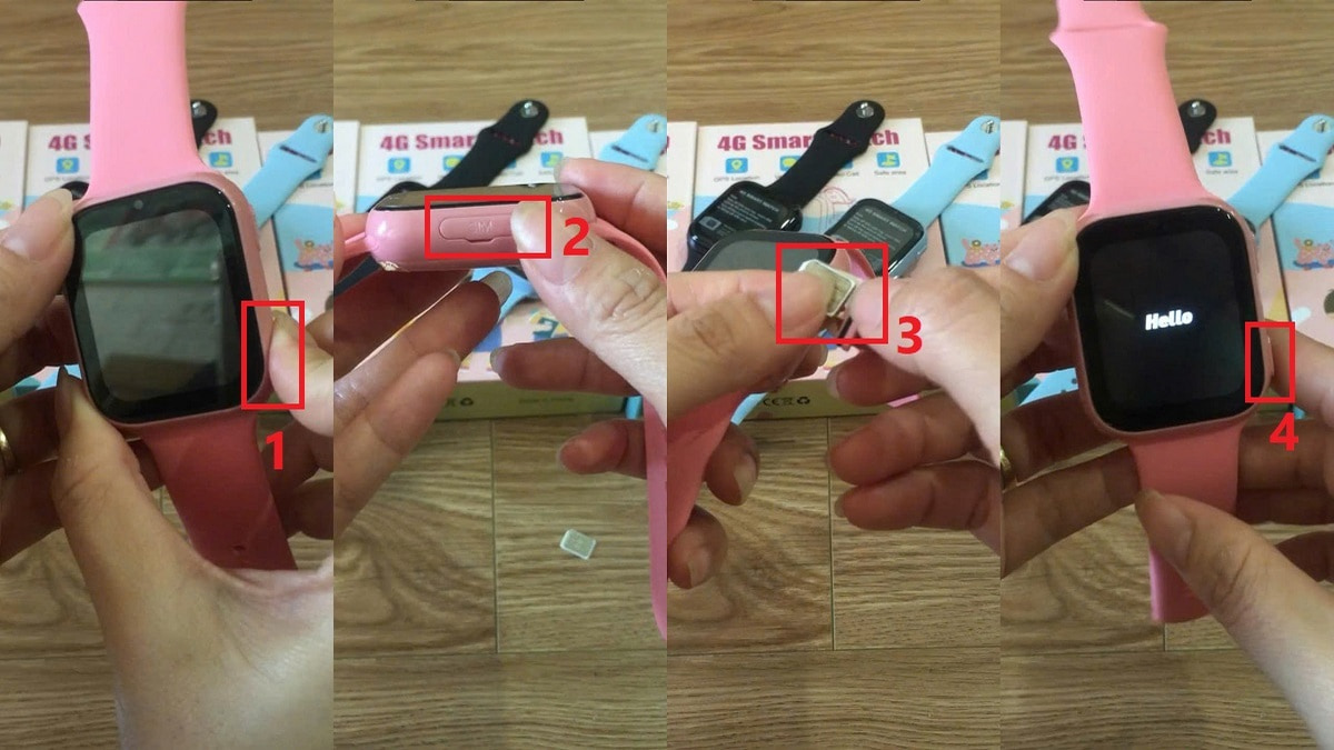 Cách cài đặt và kết nối đồng hồ với điện thoại qua SeTracker bước 1