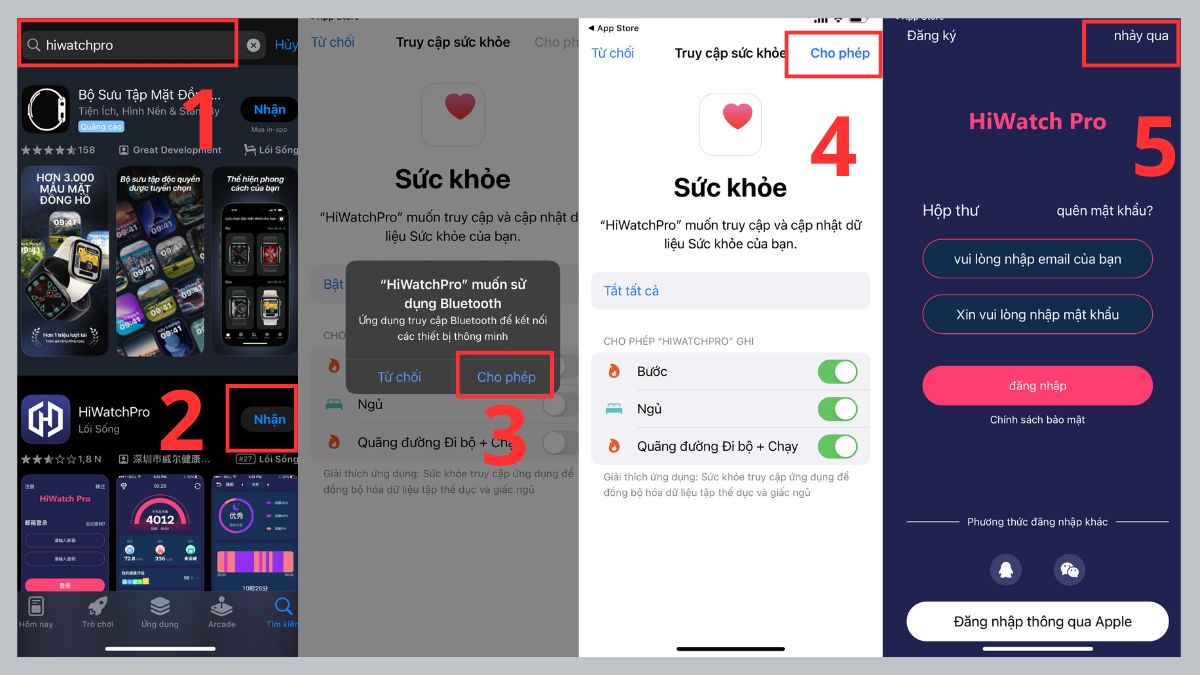 Cách kết nối đồng hồ T800 Pro Max với điện thoại bước 1