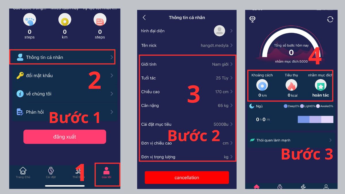 Cài đặt Theo dõi sức khỏe trên đồng hồ T800 Pro Max