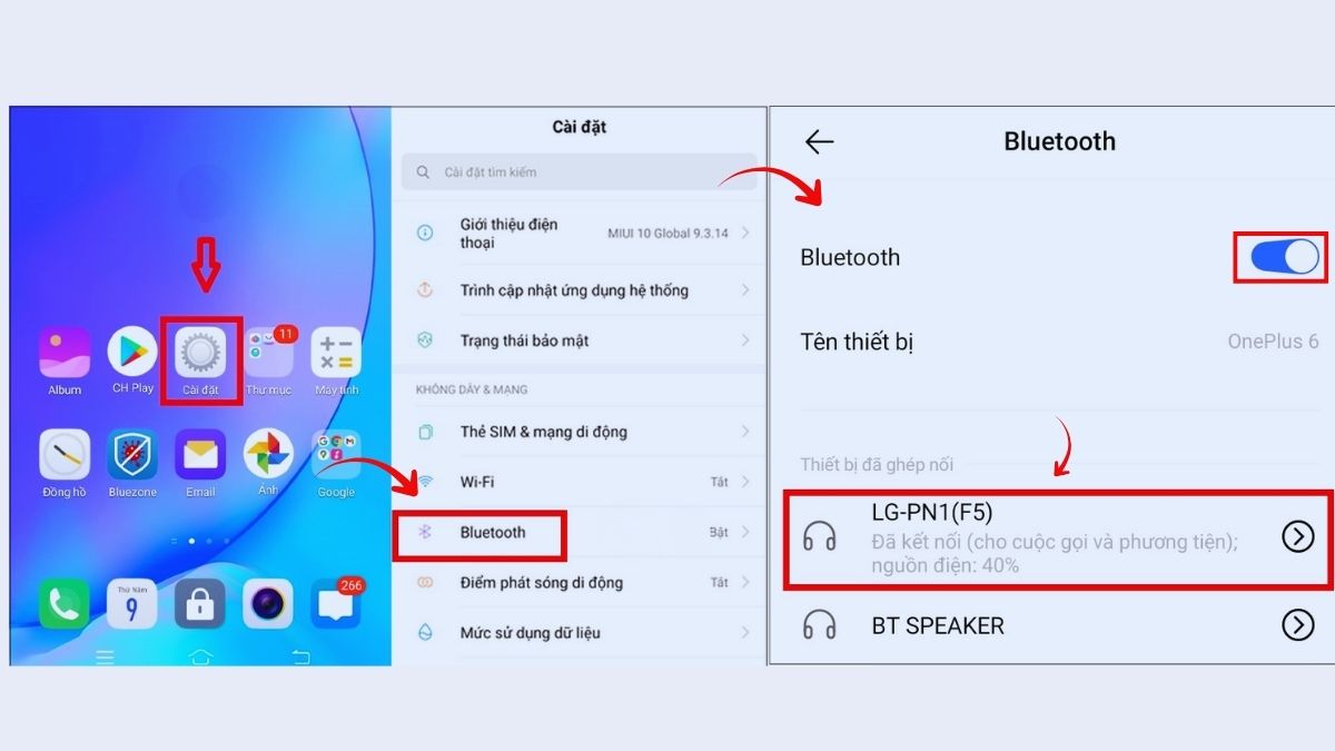 Cách Kết Nối Loa Bluetooth Với Điện Thoại Android