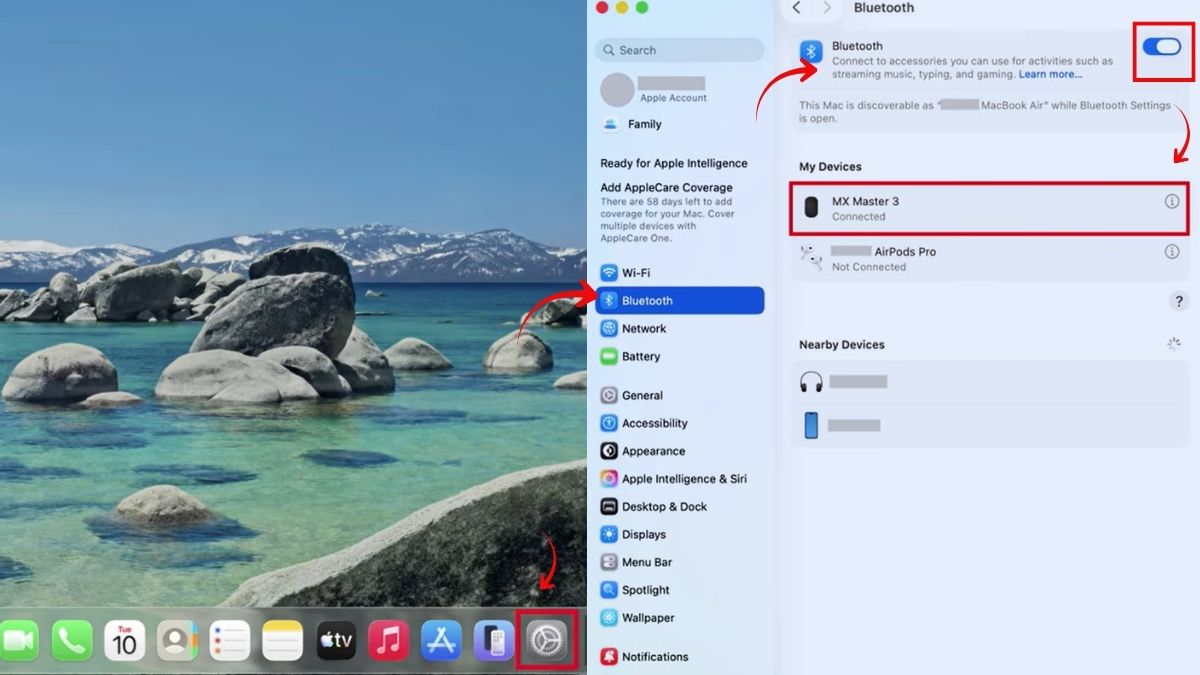 Cách Kết Nối Loa Với MacBook