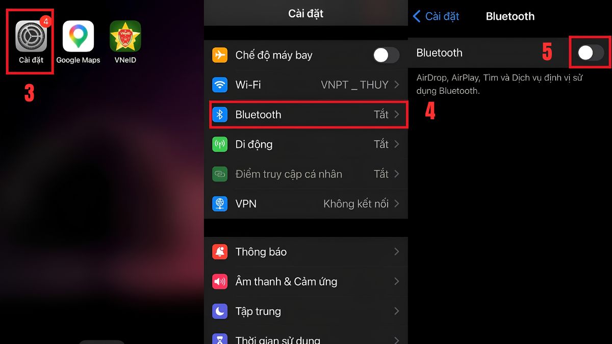 Cách kết nối loa JBL với điện thoại bước 3