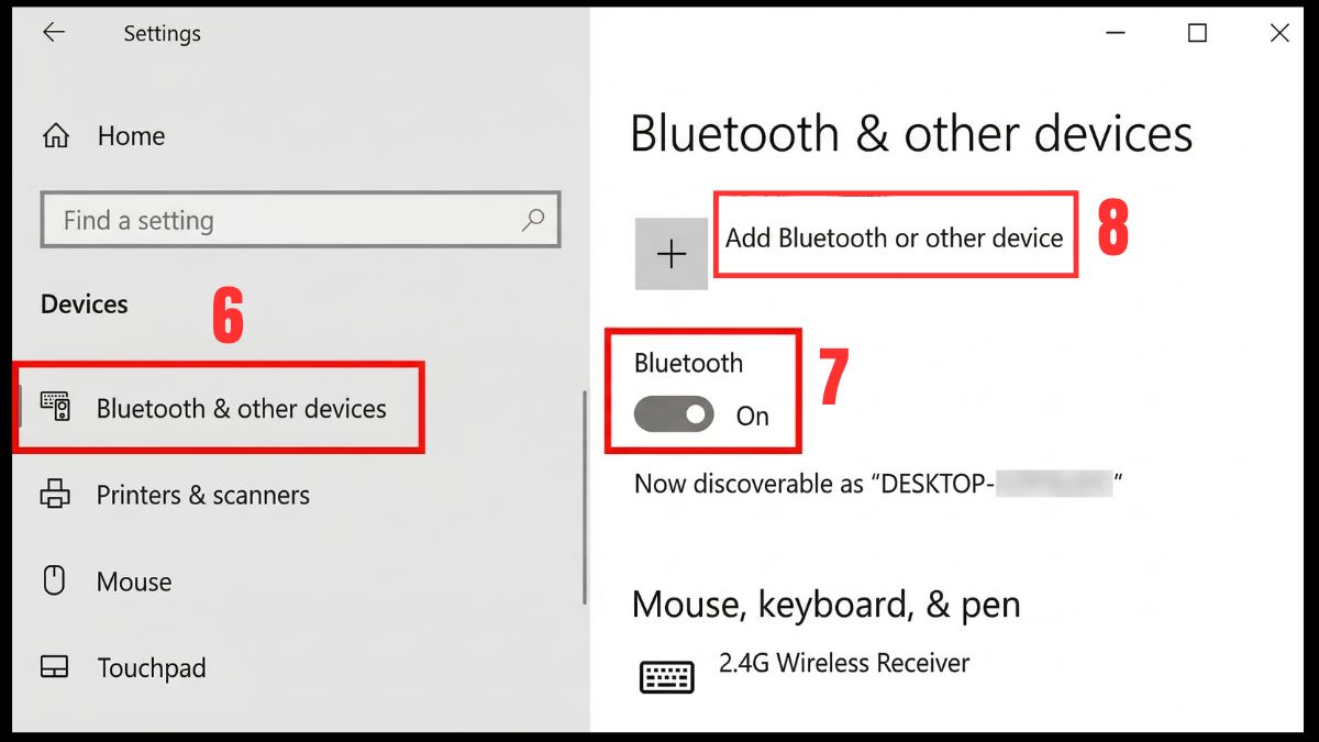 Cách kết nối loa JBL với máy tính bước 4