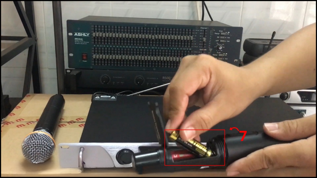 Cách kết nối đầu thu với hệ thống âm thanh bước 6