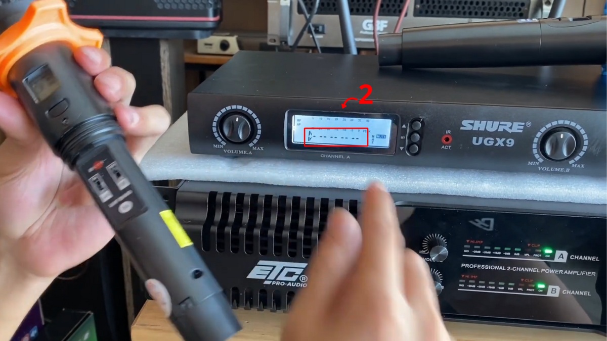 Cách dò sóng và đồng bộ tần số IR bước 2