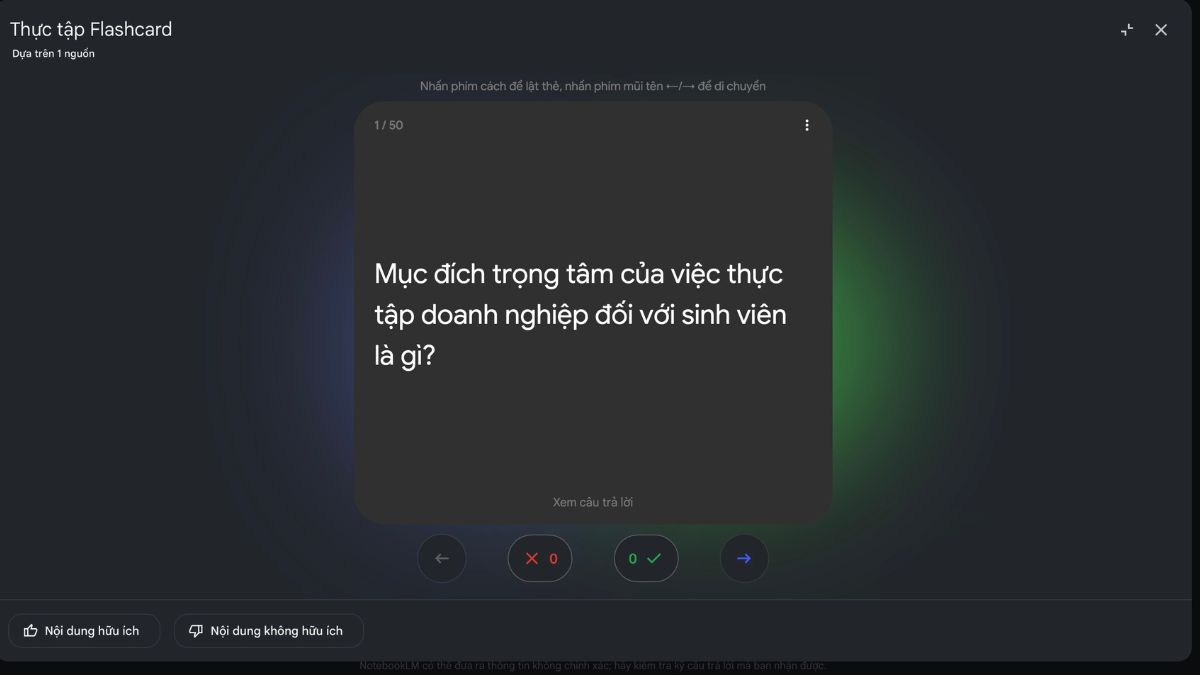 Thẻ ghi nhớ (Flashcards)