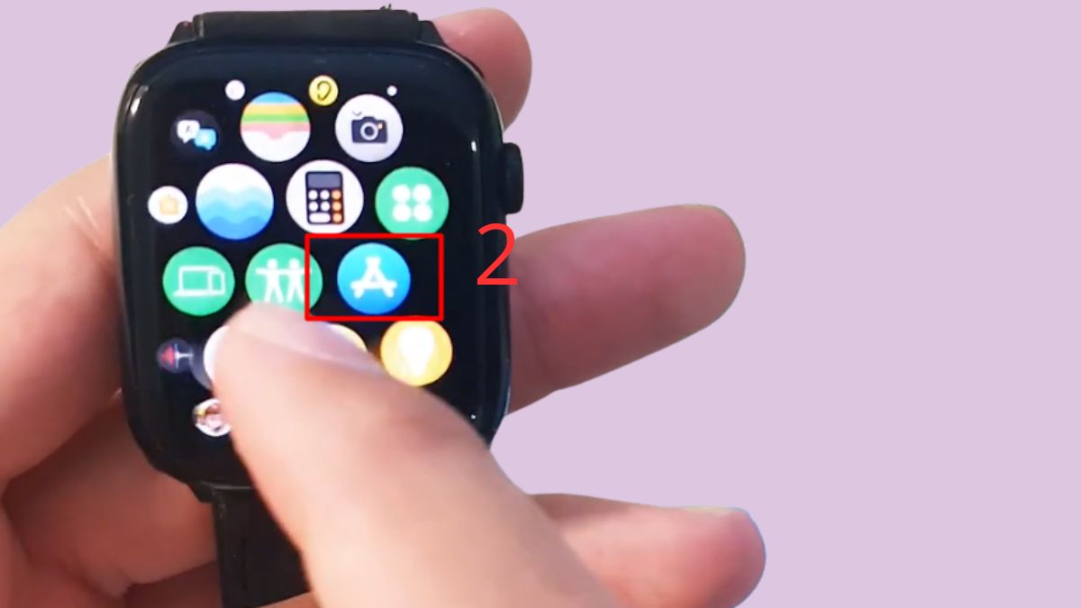 Cách tải game trên đồng hồ thông minh bước 2