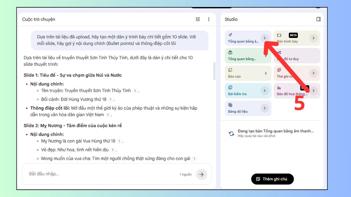 Cách soạn kịch bản nói cho từng slide bước 4