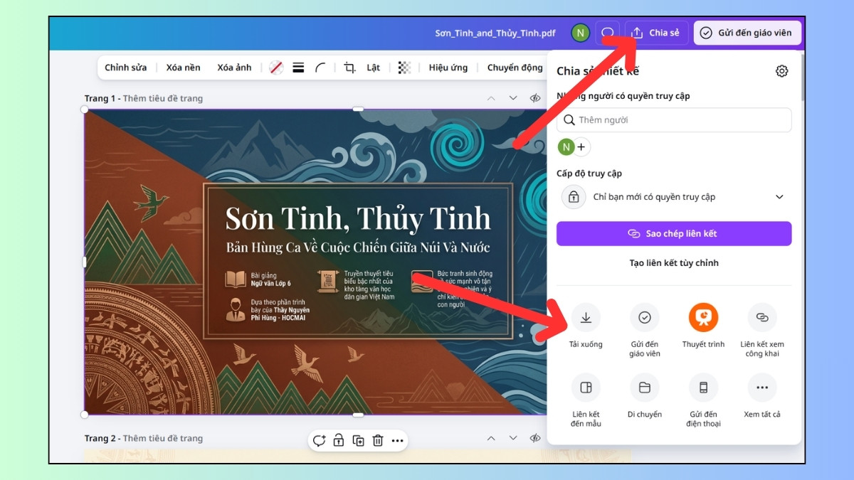 Hướng dẫn cách tạo slide bằng NotebookLM chi tiết cho người mới bước 8