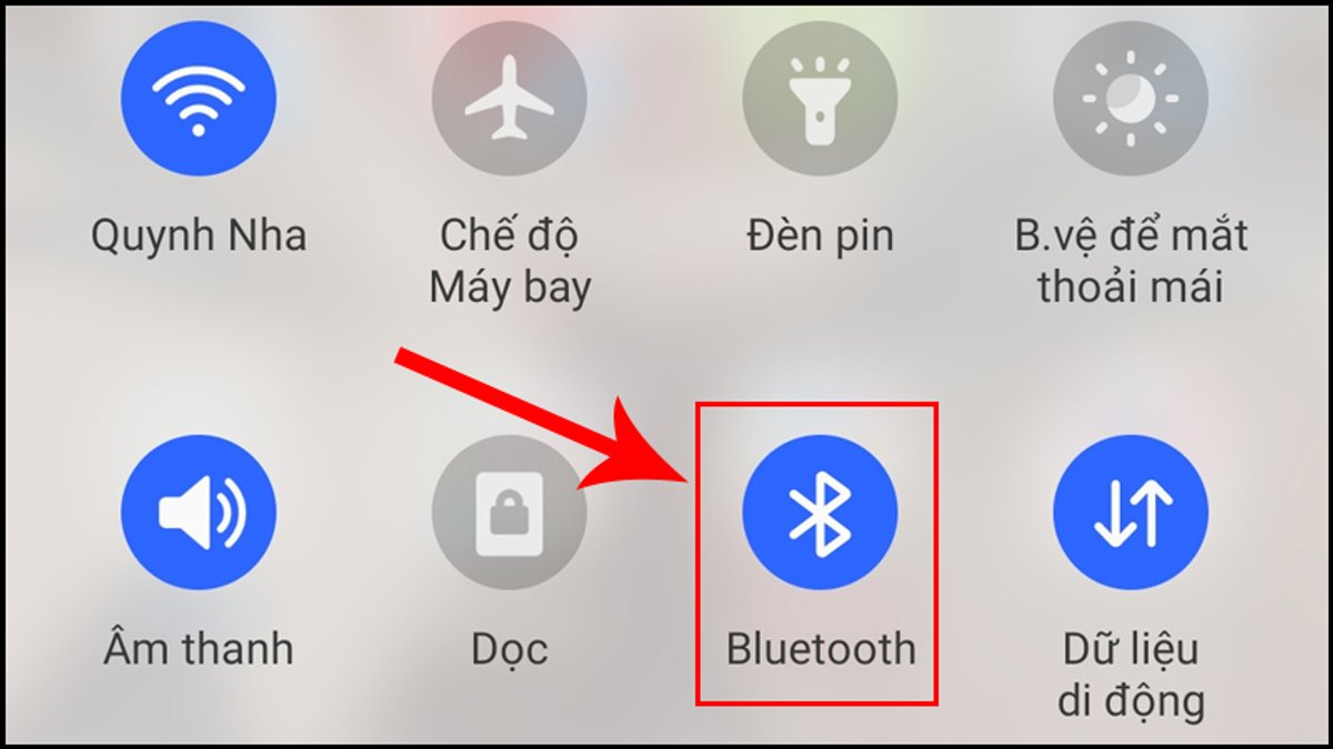Tắt kết nối Bluetooth trên Android