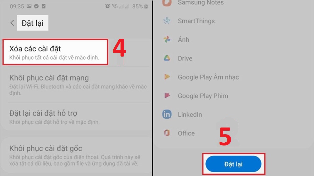Xác minh lại các thiết lập âm thanh hệ thống trên thiết bị bước 3