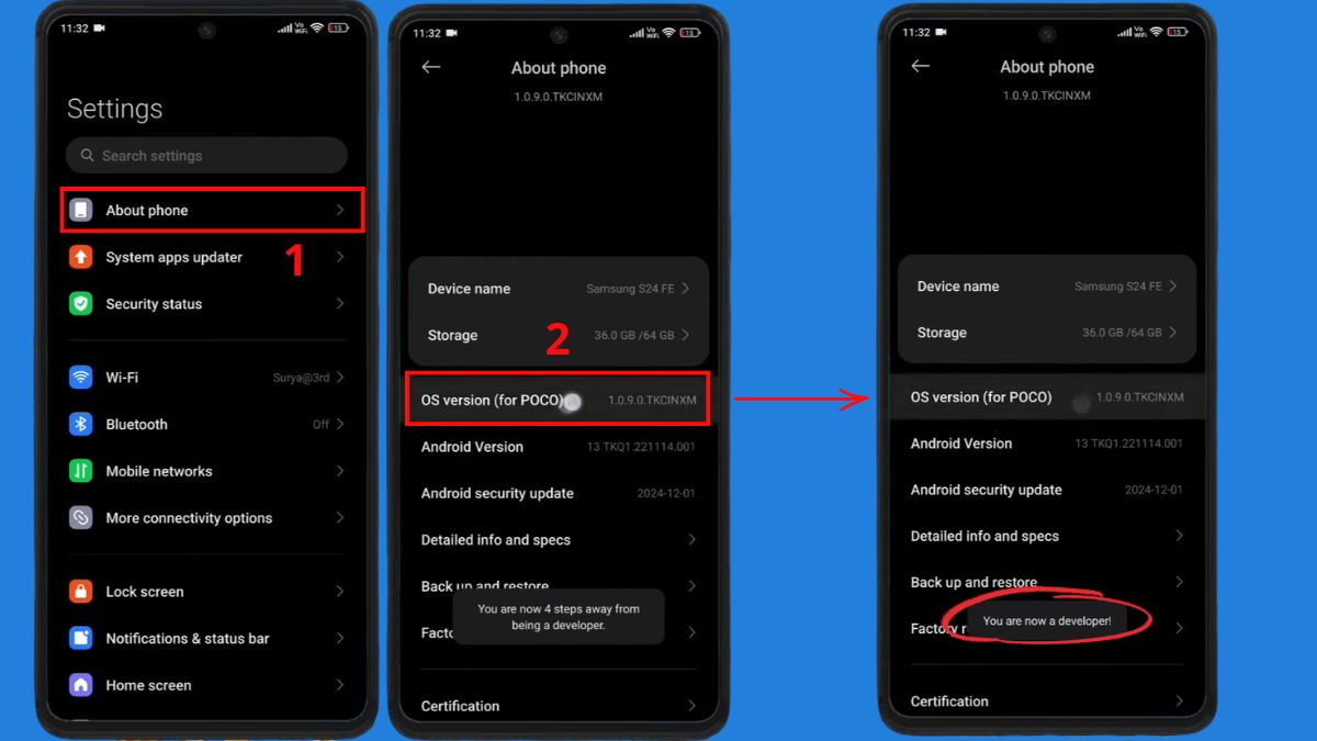 Tắt nguồn Android bằng ADB từ máy tính bước 1