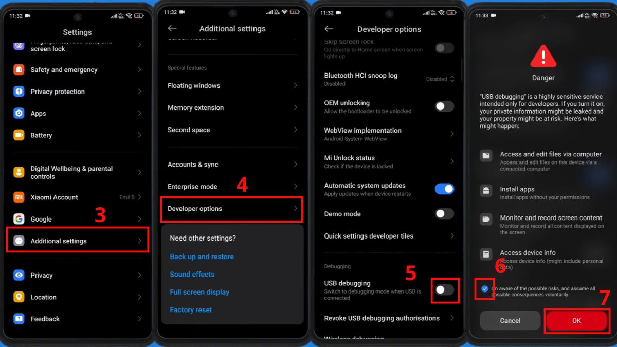 Tắt nguồn Android bằng ADB từ máy tính bước 2