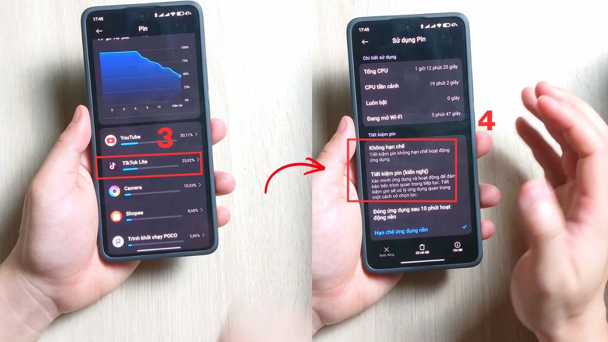 Cách bật, tắt tối ưu hóa pin trên Xiaomi, Redmi bước 2