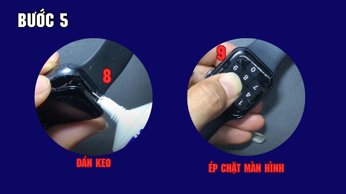 Cách thay pin đồng hồ thông minh bước 5