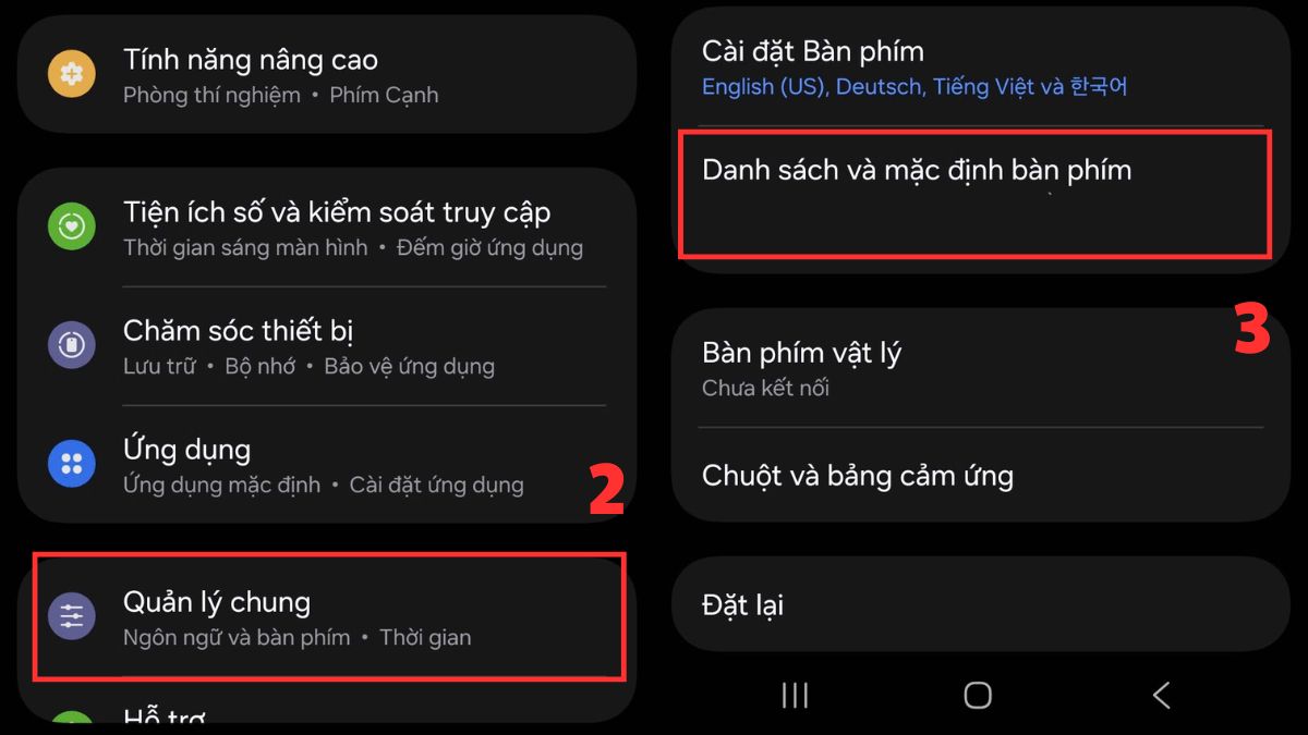 Hướng dẫn đổi sang Gboard bước 2