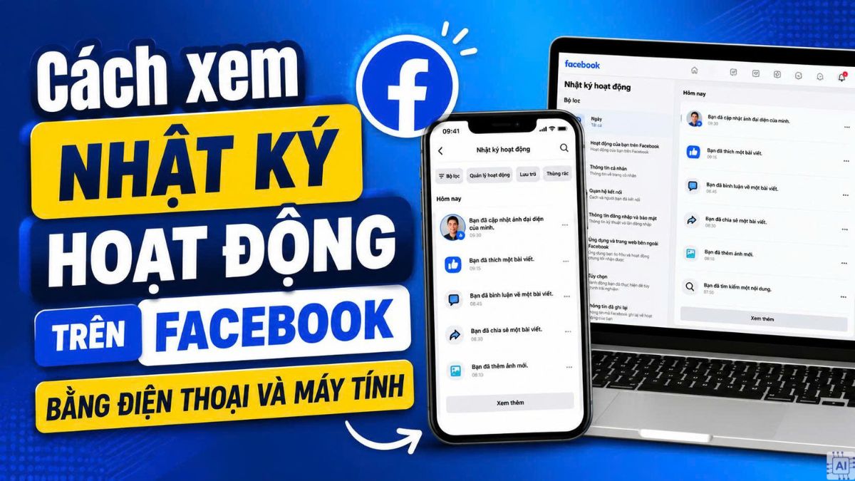 Cách xem nhật ký hoạt động trên Facebook bằng điện thoại và máy tính Cách xem nhật ký hoạt động trên Facebook bằng điện thoại và máy tính